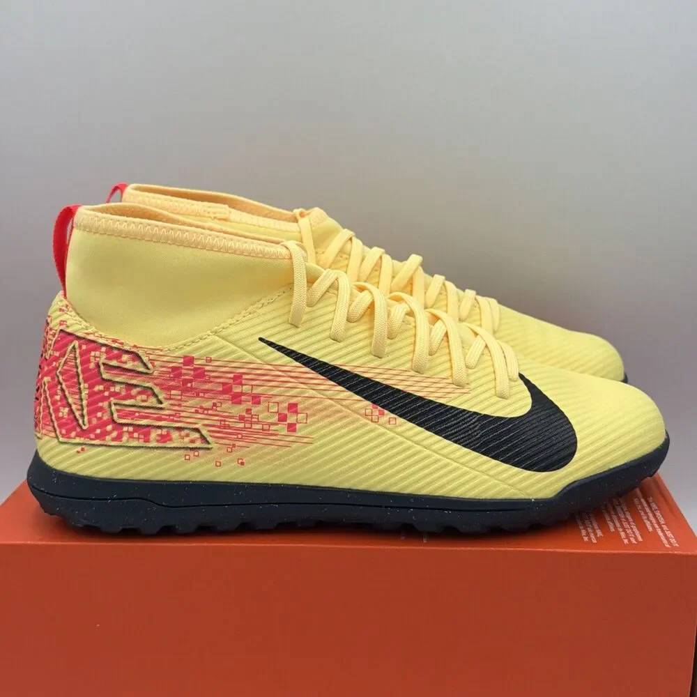 Nike Jr. Mercurial Superfly 10 Club TF Kylian Mbappé Orange Kids HJ6933-800 Sz 6